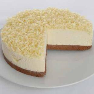 White Chocolate Truffle Cheesecake